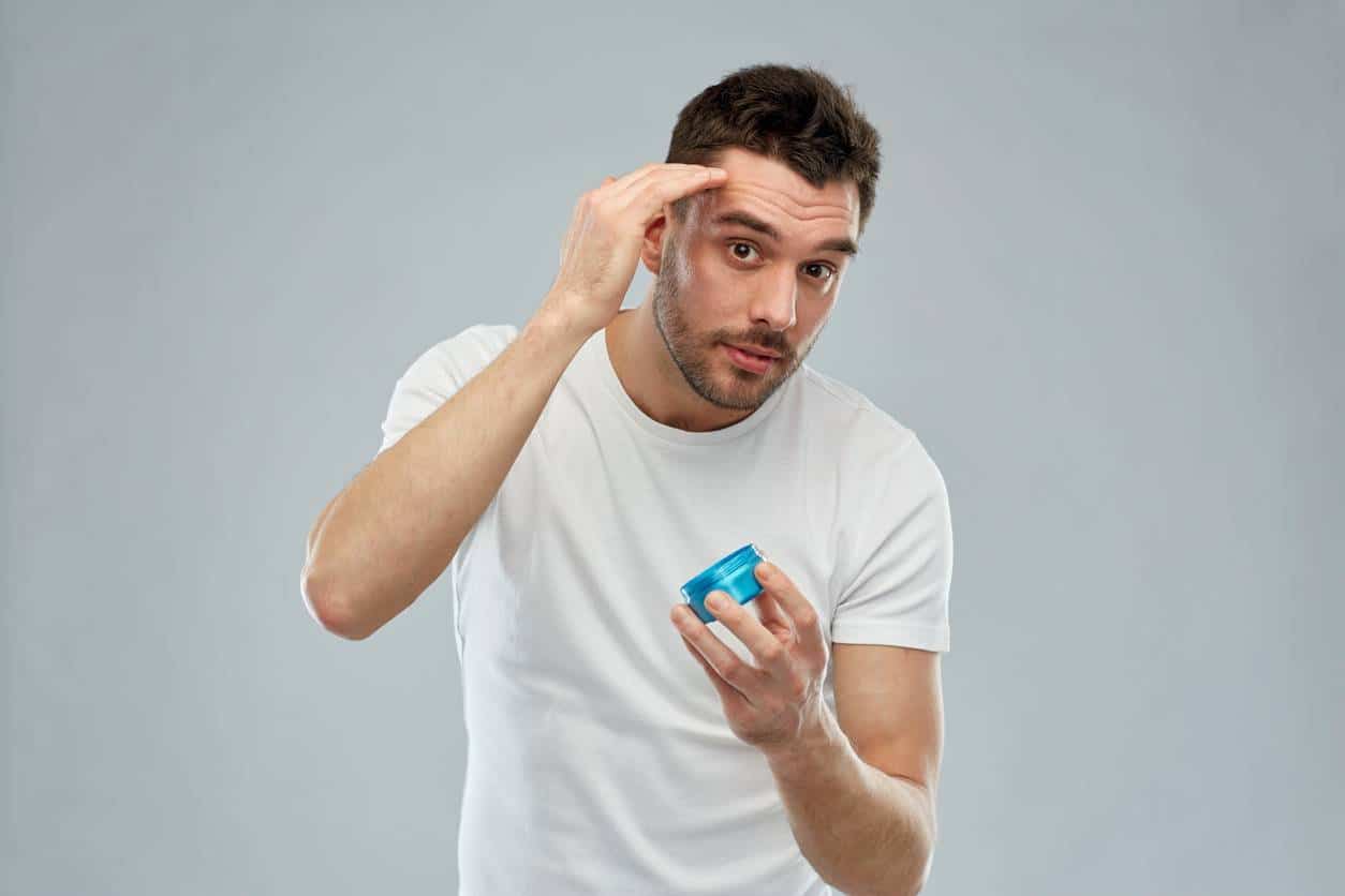 Cire à cheveux pour hommes